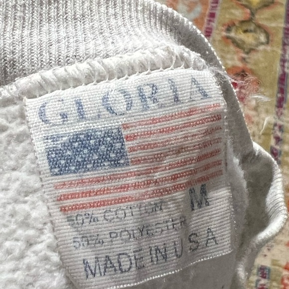 Vintage 1980s Soccer Mom Sports Retro Hipster 80s Gray Sweatshirt - Picture 4 of 4